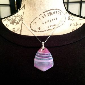 Natural Gemstone Agate Necklace